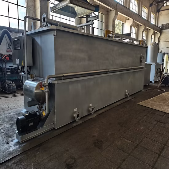 廃棄物包装水処理装置 生活廃水溶存空気浮遊選別装置